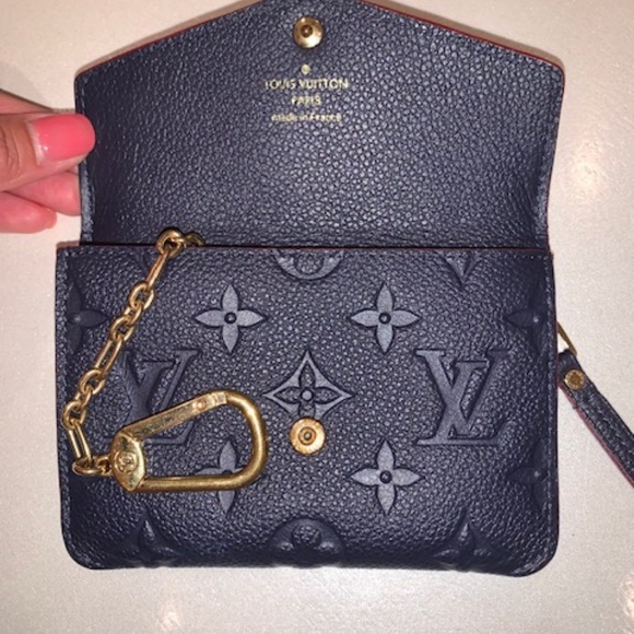 Louis Vuitton Key and Card holder Empreinte Blue Leather - Picture 4 of 10